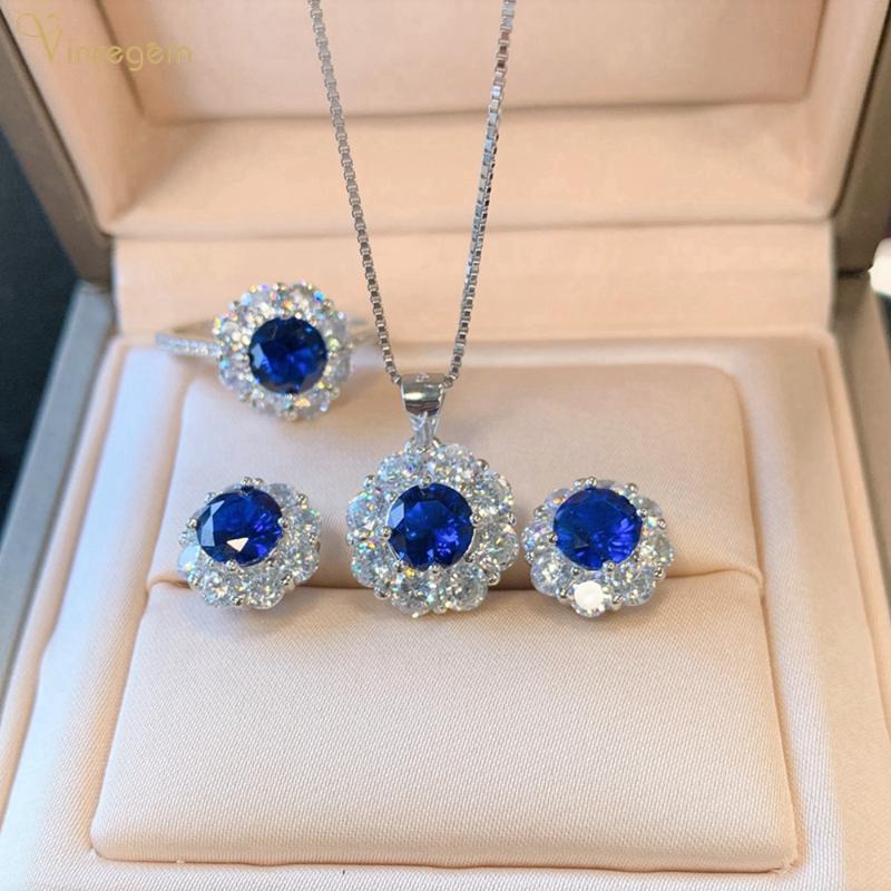 Bracelet, Earrings & Necklace Vinregem Vintage 925 Sterling Silver Oval Cut Sapphire Created Moissanite Gemstone Ring/Earrings/Pendant/Neckl, Black
Bracelet, Earrings & Necklace Vinregem Vintage 925 Sterling Silver Oval Cut Sapphire Created Moissanite Gemstone Ring/Earrings/Pendant/Neckl, Black