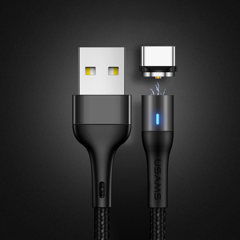 USAMS US-SJ353 U32 Type-C USB-C Aluminium Alloy Magnetic Charging Data Cable Length 1m
USAMS US-SJ353 U32 Type-C USB-C Aluminium Alloy Magnetic Charging Data Cable Length 1m