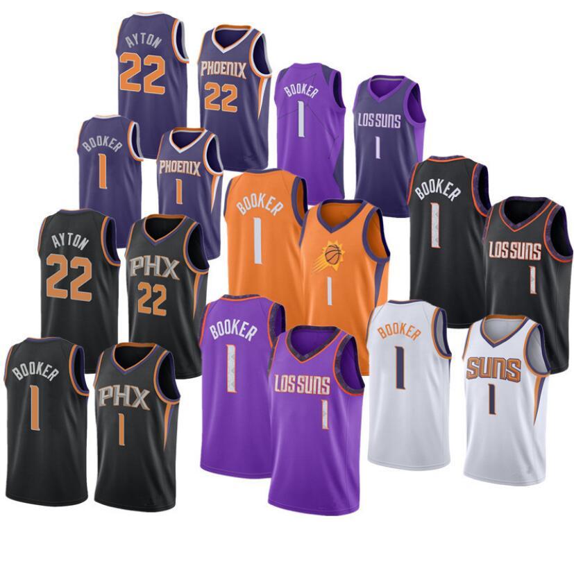 Men Phoenix Suns Devin Booker Deandre Ayton basketball players on the court basketball jersey;The swing man sews a basketball jersey
Men Phoenix Suns Devin Booker Deandre Ayton basketball players on the court basketball jersey;The swing man sews a basketball jersey