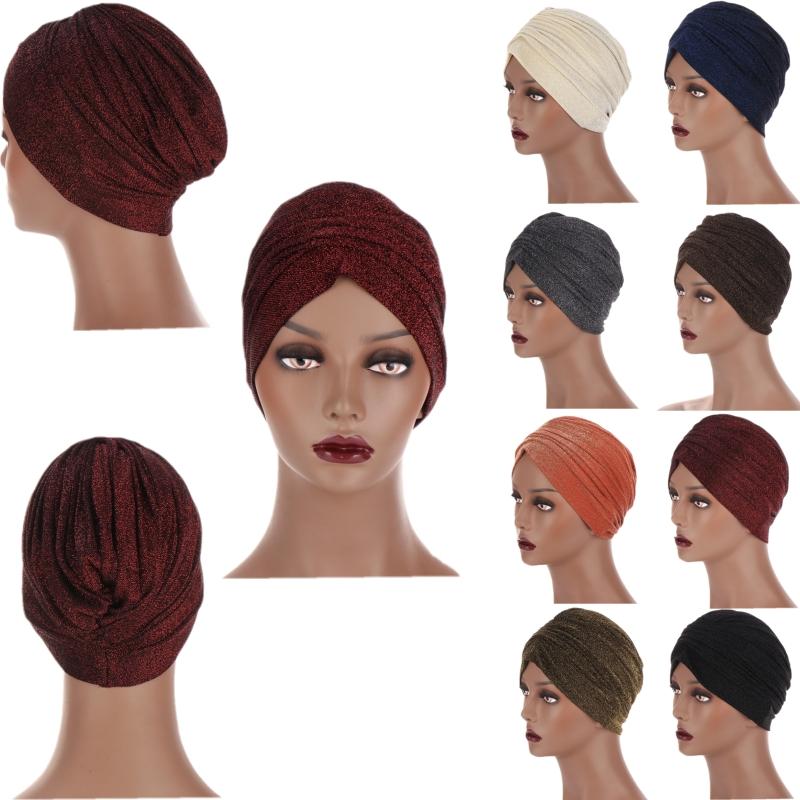 Casual Lady Temperament 8-color Hand-stitched Bright Silk Folds Baotou Cap Pure Color Cap Fashion Party Headscarf Hats, Burgundy
Casual Lady Temperament 8-color Hand-stitched Bright Silk Folds Baotou Cap Pure Color Cap Fashion Party Headscarf Hats, Burgundy