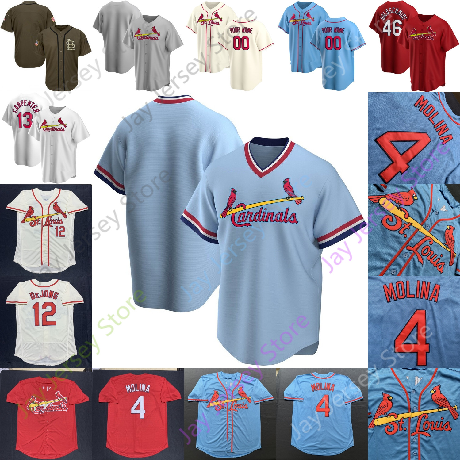 2021 St. Louis Jersey Adam Wainwright Carlos Martinez Hicks Edmundo Sosa Rangel Ravelo Lou Brock Bob Gibson Willie McGee Mike Shildt Knizner, Blue;black
2021 St. Louis Jersey Adam Wainwright Carlos Martinez Hicks Edmundo Sosa Rangel Ravelo Lou Brock Bob Gibson Willie McGee Mike Shildt Knizner, Blue;black