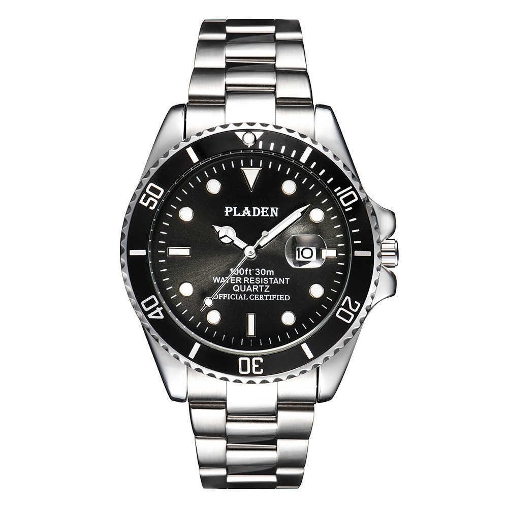 Pladen Swiss brand watch high end business luminous blue-green Water Ghost diving quartz men's Watch, Silver green
Pladen Swiss brand watch high end business luminous blue-green Water Ghost diving quartz men's Watch, Silver green