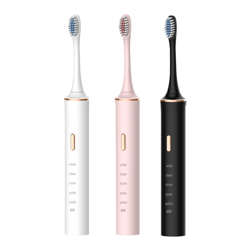 Electric Toothbrush Adult Timer Brush 5 Mode USB Charger Rechargeable Tooth Brushes Replacement Heads Set
Electric Toothbrush Adult Timer Brush 5 Mode USB Charger Rechargeable Tooth Brushes Replacement Heads Set