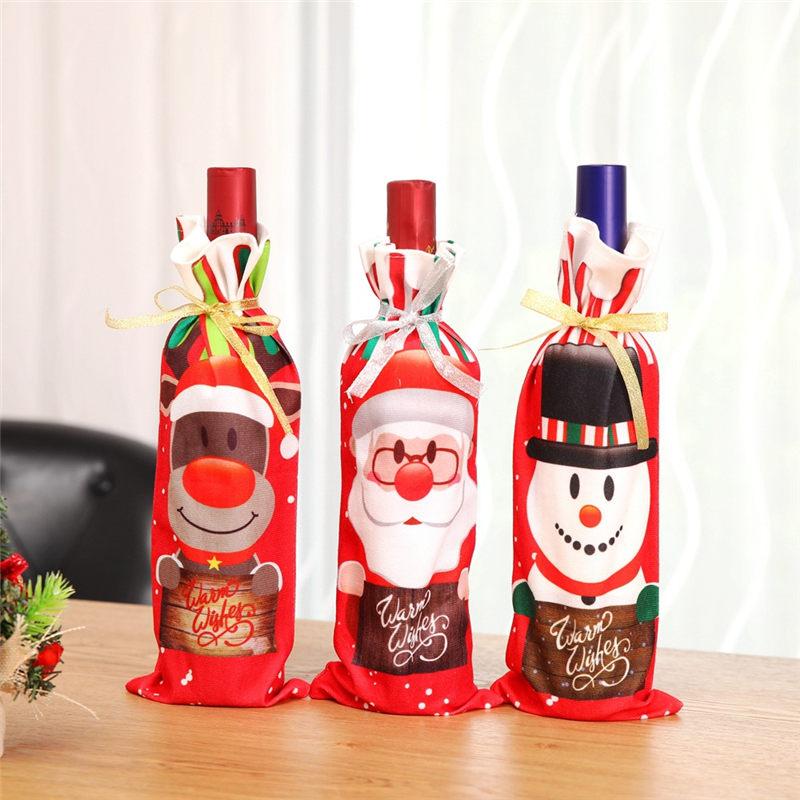 2020 Christmas Decorations for Home Santa Claus Wine Bottle Cover Snowman Stocking Gift Holders Xmas Navidad Decor New Year U3
2020 Christmas Decorations for Home Santa Claus Wine Bottle Cover Snowman Stocking Gift Holders Xmas Navidad Decor New Year U3