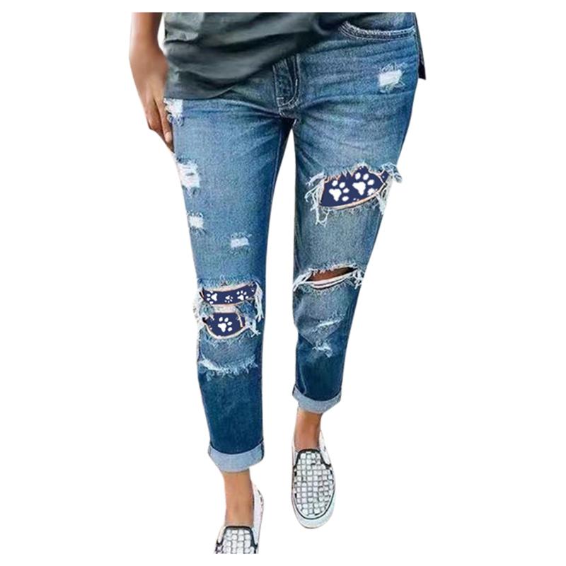 Women Plus Size High Waist Skinny Jeans Cat Patchwork Irregular Ribbed Holes Pencil Pant Stretch Slim Plus Size streetwear jean, Blue
Women Plus Size High Waist Skinny Jeans Cat Patchwork Irregular Ribbed Holes Pencil Pant Stretch Slim Plus Size streetwear jean, Blue