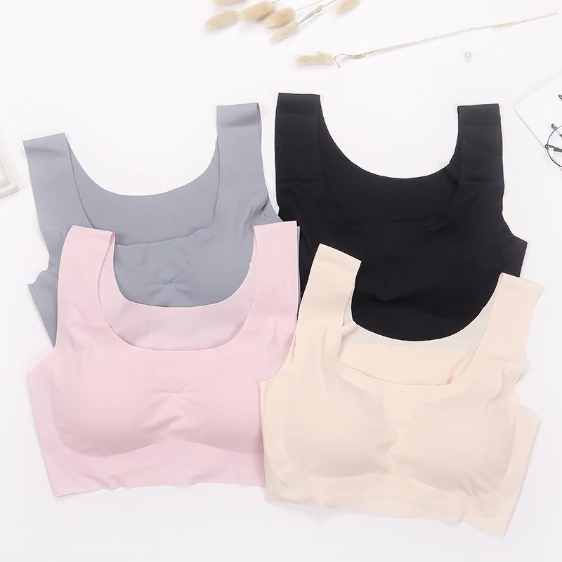 Japanese-Style Beauty Back Wireless Bra Solid Seemless Viscose Large Size Underwear Sports Push-up /301, Black
Japanese-Style Beauty Back Wireless Bra Solid Seemless Viscose Large Size Underwear Sports Push-up /301, Black