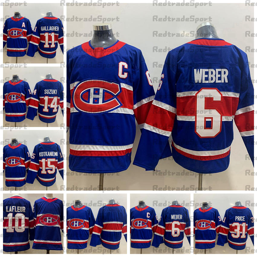 2021 Reverse Retro Blue Montreal Canadiens Carey Price Shea Weber Gallagher Drouin Jesperi Kotkaniemi Nick Suzuki Matt LaFleur Hockey Jersey
2021 Reverse Retro Blue Montreal Canadiens Carey Price Shea Weber Gallagher Drouin Jesperi Kotkaniemi Nick Suzuki Matt LaFleur Hockey Jersey