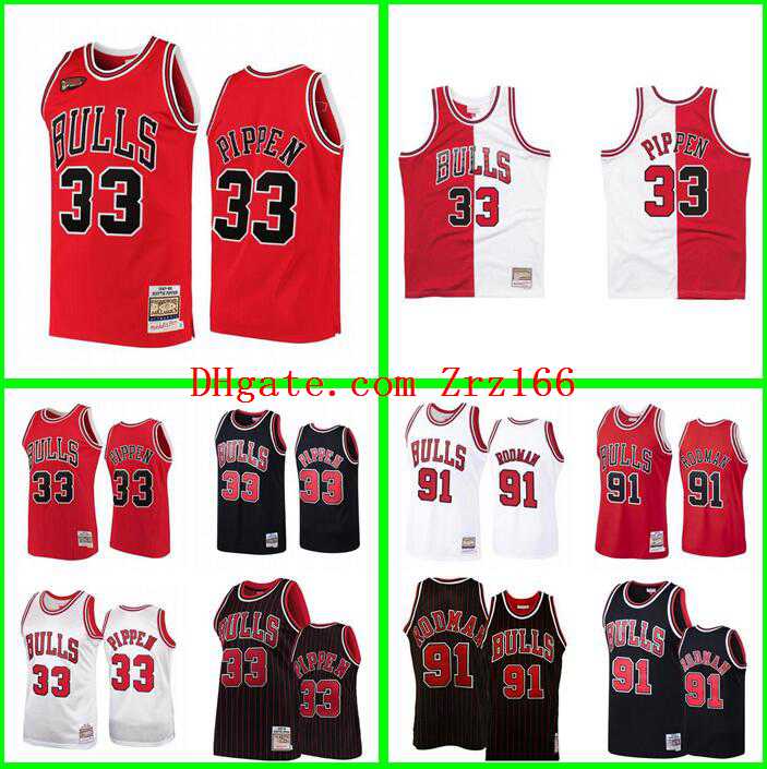 Men's basketball jerseys Scottie Pippen #33 Dennis Rodman #91 red black Mitchell&Hardwoods Classics Jersey
Men's basketball jerseys Scottie Pippen #33 Dennis Rodman #91 red black Mitchell&Hardwoods Classics Jersey