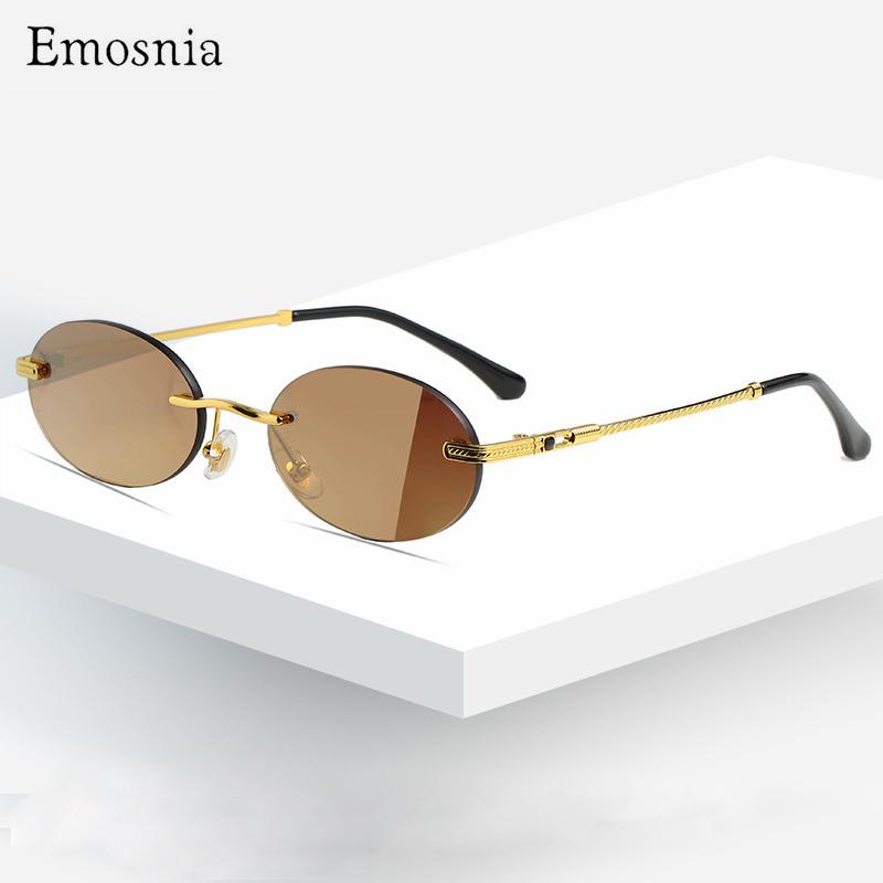 Classic Small Frame Round Sunglasses Rimless 2021 Women Men Brand Designer Alloy Frameless Sun Glasses Fashion Colorful UV400
Classic Small Frame Round Sunglasses Rimless 2021 Women Men Brand Designer Alloy Frameless Sun Glasses Fashion Colorful UV400