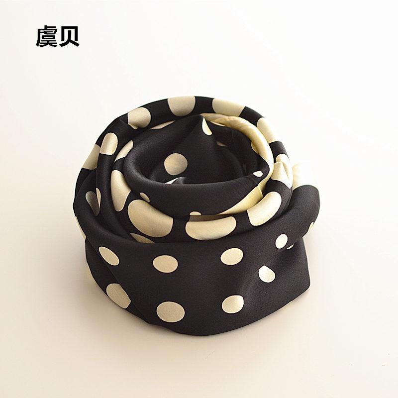 Dot black silk scarf in women's scarves big size silk square scarf shawl ladies neckerchief foulard female bandana 87cm*87cm
Dot black silk scarf in women's scarves big size silk square scarf shawl ladies neckerchief foulard female bandana 87cm*87cm