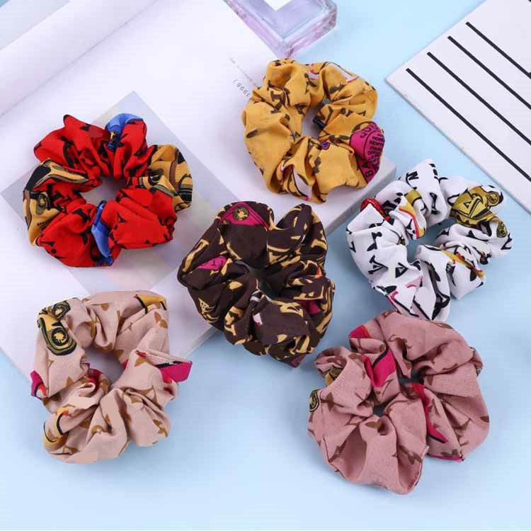 Hot sale Charm Fashion Letter Women Hair Rings Vintage Yoga Lady Headband Female Hair Rubber Bands Elastic Hair Band Accessories party gift