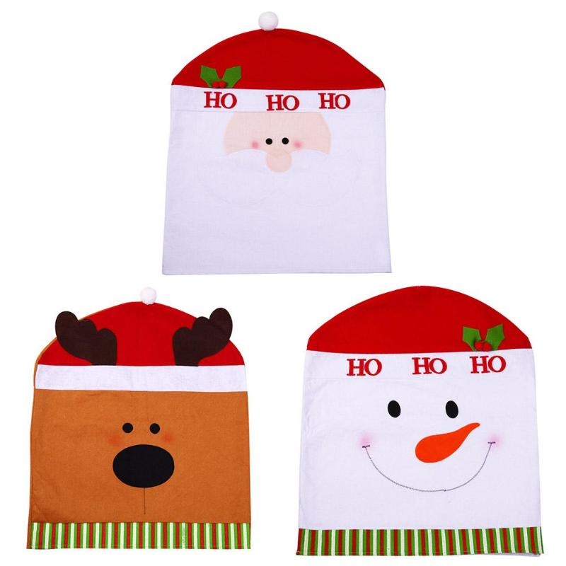 Household Chair Back Covers Merry Christmas Washable Table Seat Sets Dinner Table New Year Party Festive Decorations 
Household Chair Back Covers Merry Christmas Washable Table Seat Sets Dinner Table New Year Party Festive Decorations