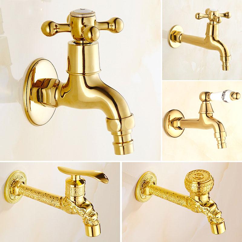 Carved Wall Mount Single Handle Basin Faucet Brass Washing Machine Taps Bathroom Mop Pool Taps Bibcocks Gold Faucet
Carved Wall Mount Single Handle Basin Faucet Brass Washing Machine Taps Bathroom Mop Pool Taps Bibcocks Gold Faucet