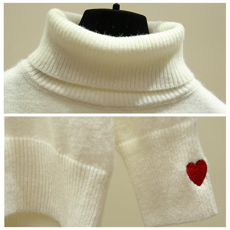 Women's Oversized Turtleneck Wool Cashmere Blend Sweater - Beige, Long Sleeve, Cozy Winter Pullover B4