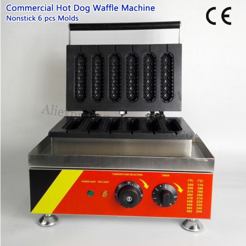 Lolly Waffle Hotdog Maker Machine 6 Molds Commercial French Muffin Hot Dog Machine 220V 110V 527 Brand New
Lolly Waffle Hotdog Maker Machine 6 Molds Commercial French Muffin Hot Dog Machine 220V 110V 527 Brand New