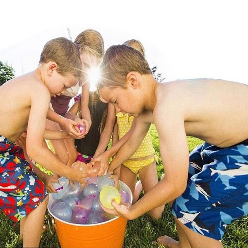 Injection Rapid Filled Summer Water Bomb Water-filled Balloons Beach Fun Party Chindren Kids Toys Globos De Bombas De Agua Wasserbombenballons Wholesa