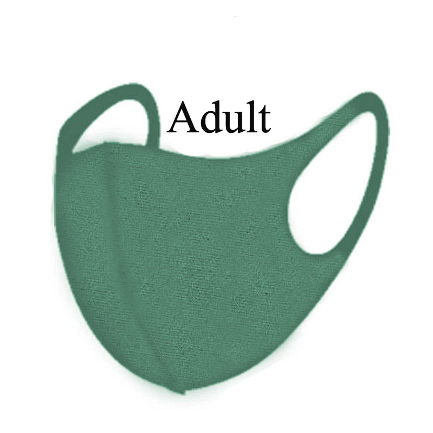 Kids face mask fashion face masks adult black white red pink protective facemask dustproof breathable ice silk mask children mouth mask