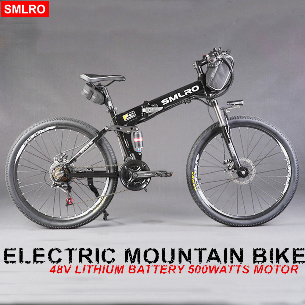 26inch electirc bicycle aluminum alloy frame 48V lithium battery 500W motor smart fold Electric mountain bike long rang ebike
26inch electirc bicycle aluminum alloy frame 48V lithium battery 500W motor smart fold Electric mountain bike long rang ebike