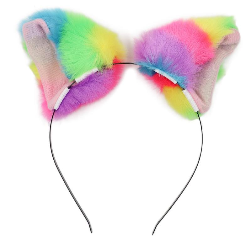 Cat Ears Plush Lovely Headband Cute Girls Hair Accessories Women Children Cosplay Prop Christmas Purim Headband Gift
Cat Ears Plush Lovely Headband Cute Girls Hair Accessories Women Children Cosplay Prop Christmas Purim Headband Gift