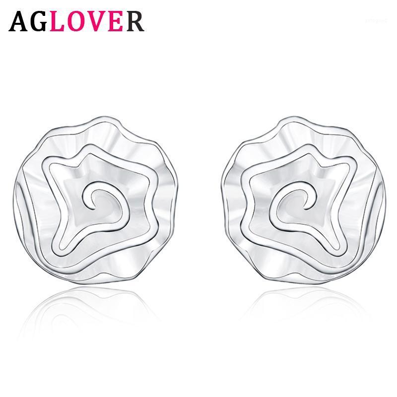 Stud AGLOVER 12MM 925 Sterling Silver Rose Earrings For Women Fashion Jewelry Christmas Gift1
Stud AGLOVER 12MM 925 Sterling Silver Rose Earrings For Women Fashion Jewelry Christmas Gift1