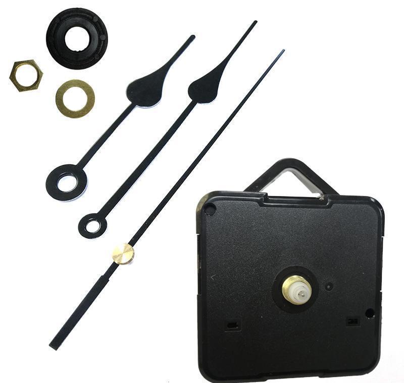 

Home Clocks Diy Quartz Clock Movement Kit Black Clock Accessories Spindle Mechanism Repair With Hand Sets Shaft Length 13 Best jllNyOS