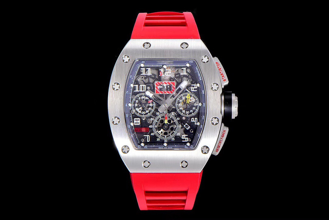 KV introduces men's watch RM11-03 series timepiece using carbon fiber and titanium to create the ergonomic sensing function of doubl, As shown
KV introduces men's watch RM11-03 series timepiece using carbon fiber and titanium to create the ergonomic sensing function of doubl, As shown