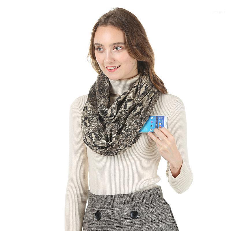 Scarves 2021 Winter Snake Leopard Printed Women Loop Ring Scarf Ladies Circle Zipper Pocket Men Warm Neck Cable Infinity Scarf1
Scarves 2021 Winter Snake Leopard Printed Women Loop Ring Scarf Ladies Circle Zipper Pocket Men Warm Neck Cable Infinity Scarf1