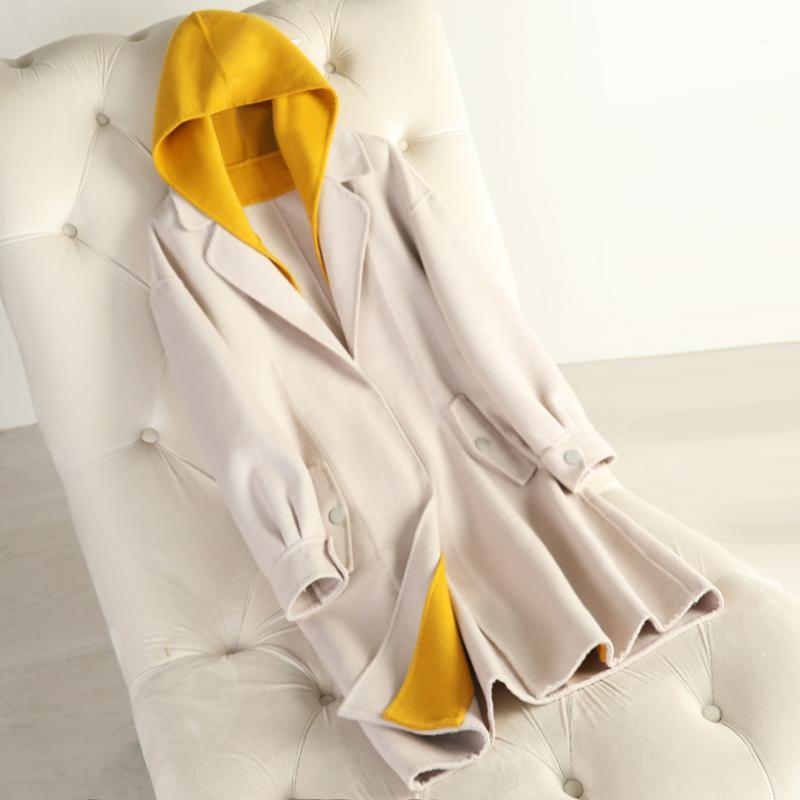 Double-sided cashmere coat women new 2020 autumn jacket hoodedwinter long hooded casual coat fashion casacos de inverno feminino1, See chart
Double-sided cashmere coat women new 2020 autumn jacket hoodedwinter long hooded casual coat fashion casacos de inverno feminino1, See chart