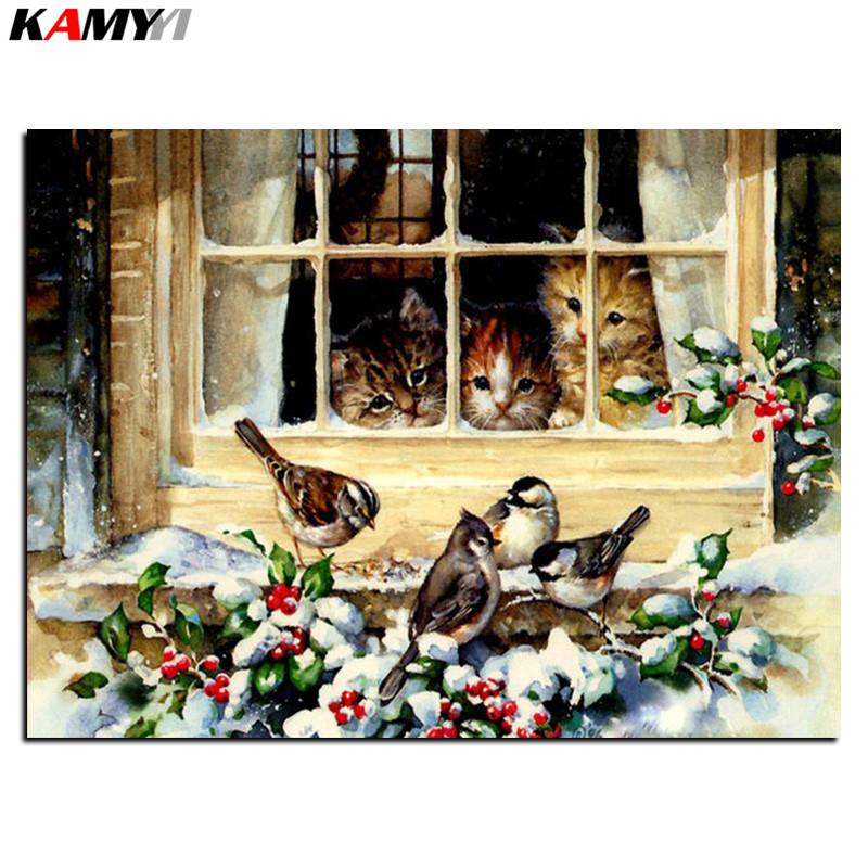 5D Diy diamond painting cross stitch Cat and birds Full Square Diamond embroidery Needlework Rhinestone Mosaic B620
5D Diy diamond painting cross stitch Cat and birds Full Square Diamond embroidery Needlework Rhinestone Mosaic B620