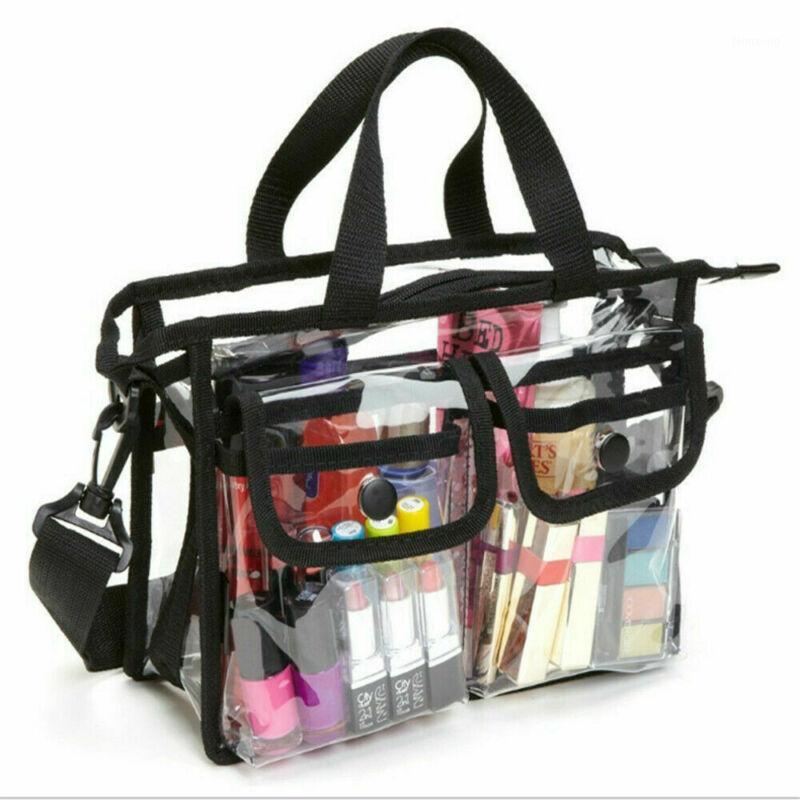 Hot Sale Women Clear Tote Vinyl Plastic PVC Shoulder Bag Travel Beauty Makeup Top-handle Bags Large Capacity Handbag1
Hot Sale Women Clear Tote Vinyl Plastic PVC Shoulder Bag Travel Beauty Makeup Top-handle Bags Large Capacity Handbag1
