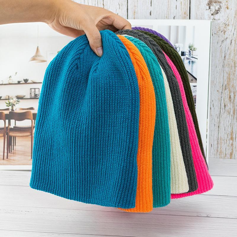 Female Winter Hats 2021 New Acrylic Knitted Thick Warm Candy Color Large Size Caps Students Covered Ears Beanies Hats
Female Winter Hats 2021 New Acrylic Knitted Thick Warm Candy Color Large Size Caps Students Covered Ears Beanies Hats