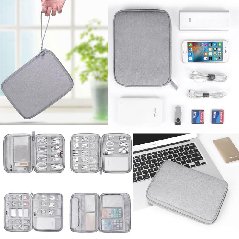 Waterproof Travel Storage Bag Electronics USB Charger Case Data Cable Organizer
Waterproof Travel Storage Bag Electronics USB Charger Case Data Cable Organizer