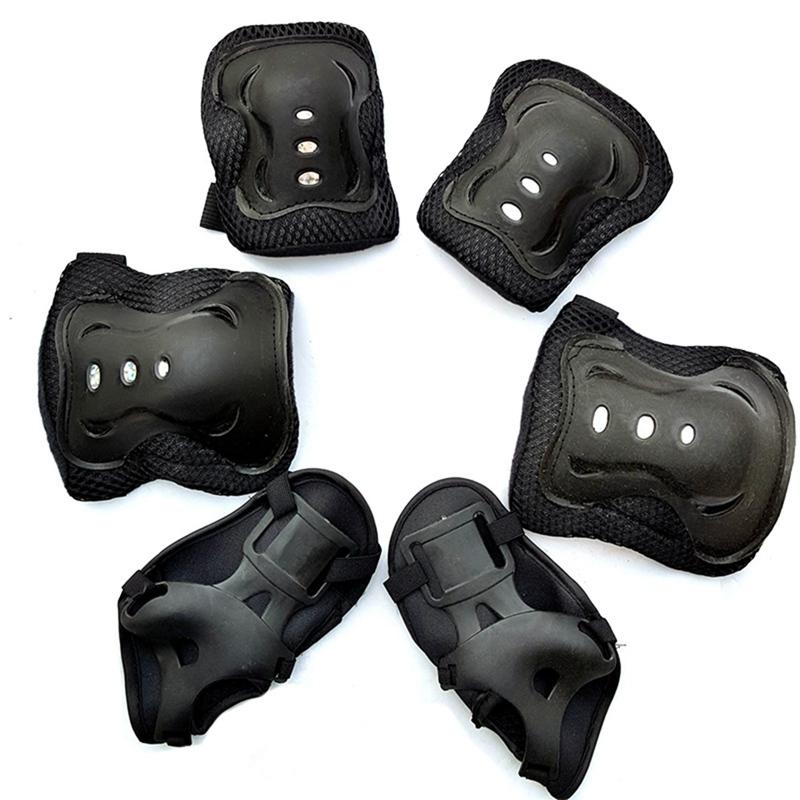 6pcs/set Kids Children Outdoor Sports Gear Knee Elbow Pads Riding Wrist Guards Roller Skating Palm elbow knee Protection, Rd
6pcs/set Kids Children Outdoor Sports Gear Knee Elbow Pads Riding Wrist Guards Roller Skating Palm elbow knee Protection, Rd