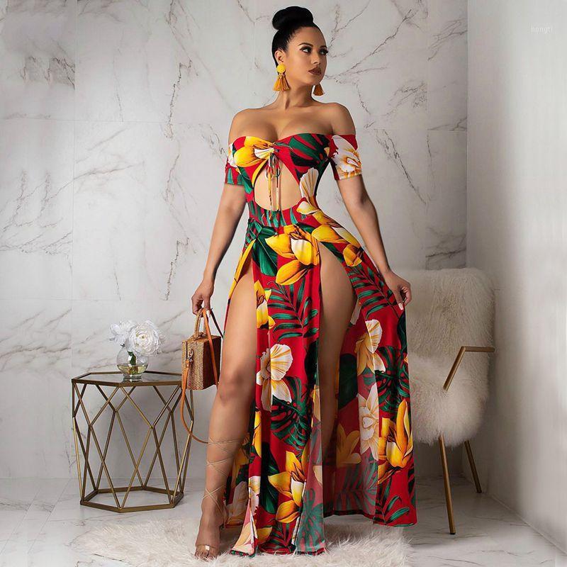 Boho Printed Summer Beach Maxi Dress Strapless Off Shoulder Sexy High Slit Sundress Womens Robe Hollow Out Long Dresses1, Blue
Boho Printed Summer Beach Maxi Dress Strapless Off Shoulder Sexy High Slit Sundress Womens Robe Hollow Out Long Dresses1, Blue
