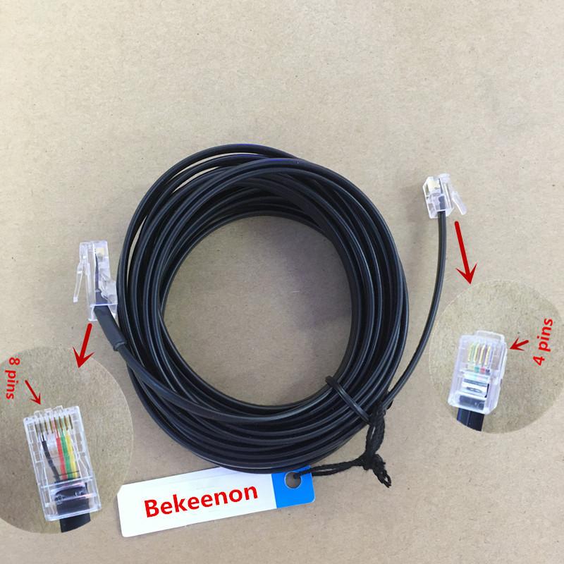 Extend Connecting cable 4pins/8pins for TM-V71A V71E radio seperate front panel and real panel 3 meters
Extend Connecting cable 4pins/8pins for TM-V71A V71E radio seperate front panel and real panel 3 meters