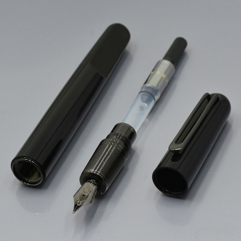 promotion Magnetic Black Fountain pen administrative office stationery fashion M nib Writing ink pen for business gift