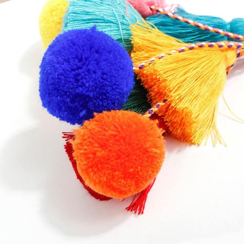 1x Colorful Tassel PomPom Charm Pendant DIY For Keychain Bag Accessories 2020 new style
1x Colorful Tassel PomPom Charm Pendant DIY For Keychain Bag Accessories 2020 new style