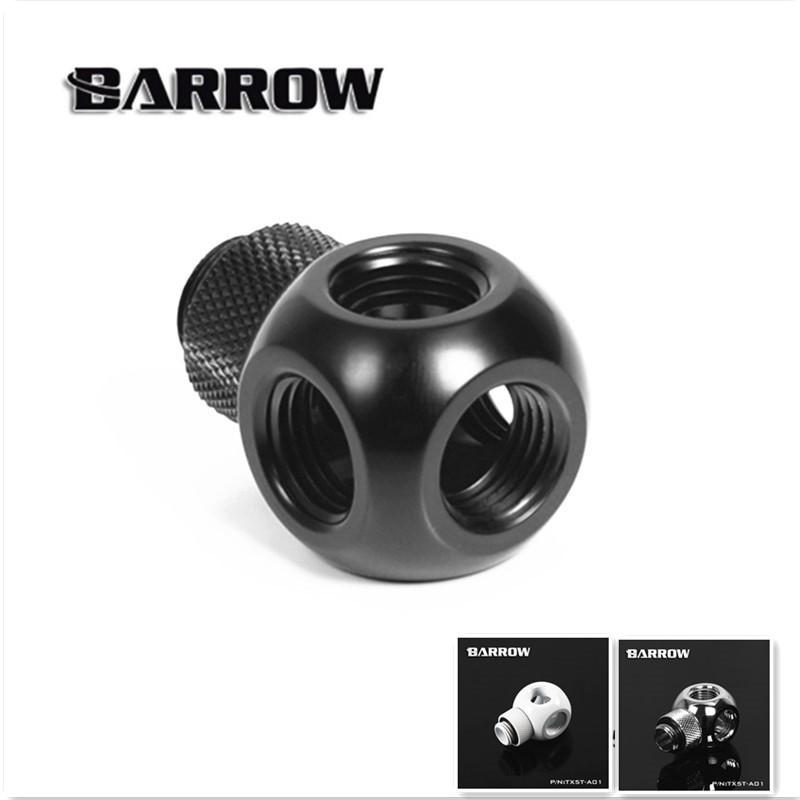 Barrow G1 / 4 "X5 Black silver Extender rotation 5-Way cubic Adaptor seat water cooling computer accessories TX5T-A01
Barrow G1 / 4 "X5 Black silver Extender rotation 5-Way cubic Adaptor seat water cooling computer accessories TX5T-A01