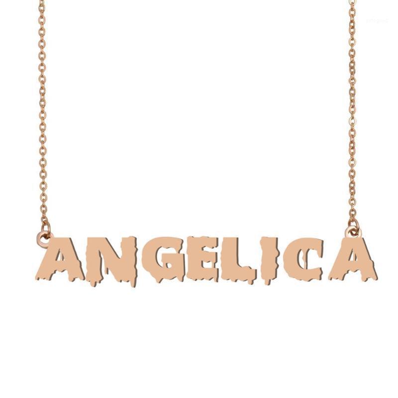 Pendant Necklaces Angelica Name Necklace , Cool Bloody Art For Halloween And Santa's Day Jewelry Gift Kids Boys Girls1
Pendant Necklaces Angelica Name Necklace , Cool Bloody Art For Halloween And Santa's Day Jewelry Gift Kids Boys Girls1
