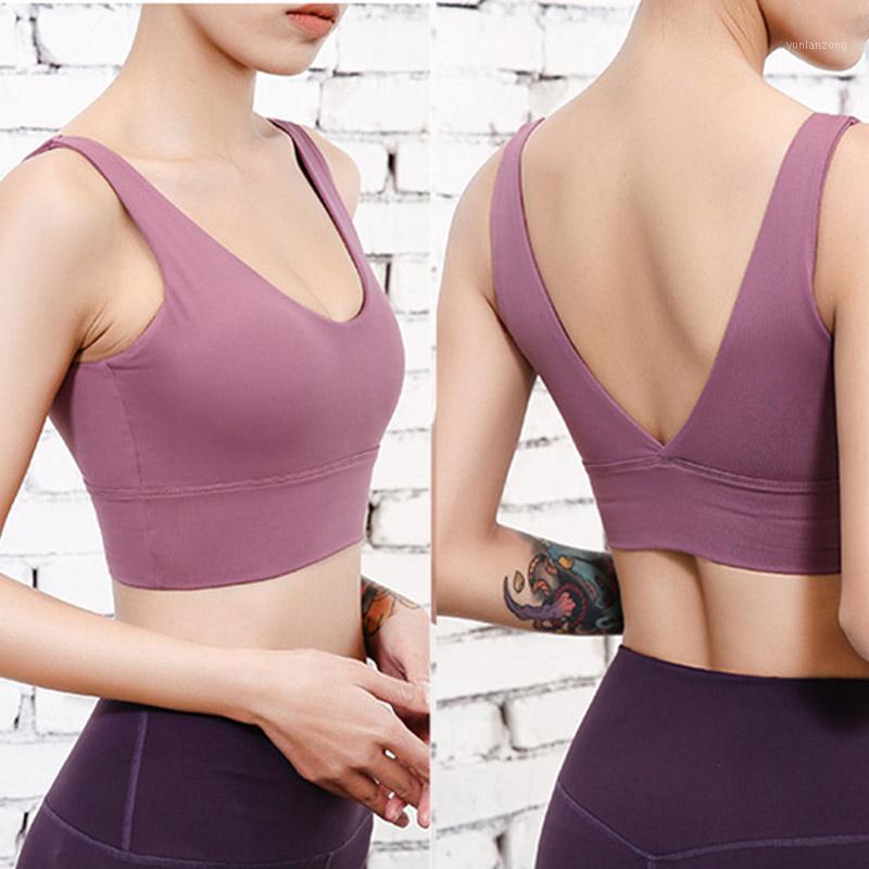 Women Sports Bra Underwear Solid Color Deep V Neck for Yoga Fitness Running B2Cshop1, Blue
Women Sports Bra Underwear Solid Color Deep V Neck for Yoga Fitness Running B2Cshop1, Blue