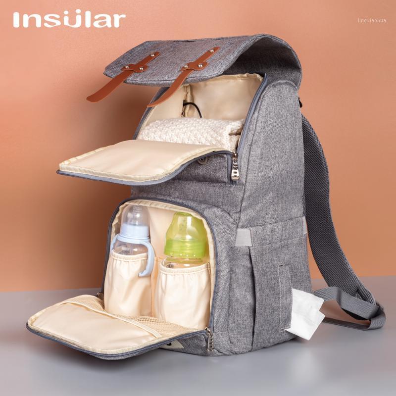 Insular Nappy Backpack Bag Mummy Large Capacity Bag Mom Baby Multi-function Waterproof Outdoor Travel Diaper Bags For Baby Care1, Gray
Insular Nappy Backpack Bag Mummy Large Capacity Bag Mom Baby Multi-function Waterproof Outdoor Travel Diaper Bags For Baby Care1, Gray
