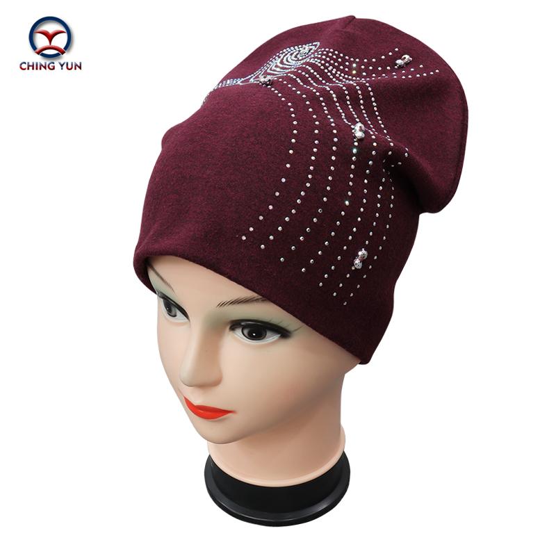 Winter Hat Women Knitted Hat Warm Soft Trendy High Quality Female Solid Color Knitted exquisite Imitation diamond chapeau, Grey
Winter Hat Women Knitted Hat Warm Soft Trendy High Quality Female Solid Color Knitted exquisite Imitation diamond chapeau, Grey