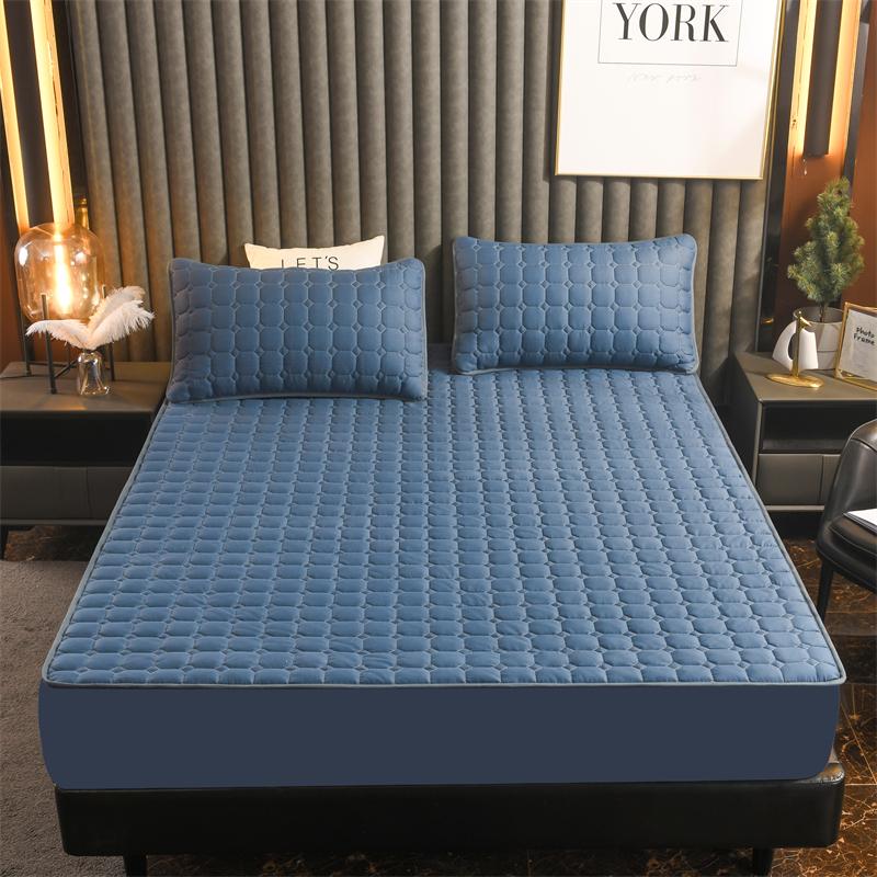 Sheets & Sets Thick Quilted Elastic Fitted Sheet Double Bed Mattress Cover Protector Soft Warm Deep Pocket Topper 160*200 Winter
Sheets & Sets Thick Quilted Elastic Fitted Sheet Double Bed Mattress Cover Protector Soft Warm Deep Pocket Topper 160*200 Winter
