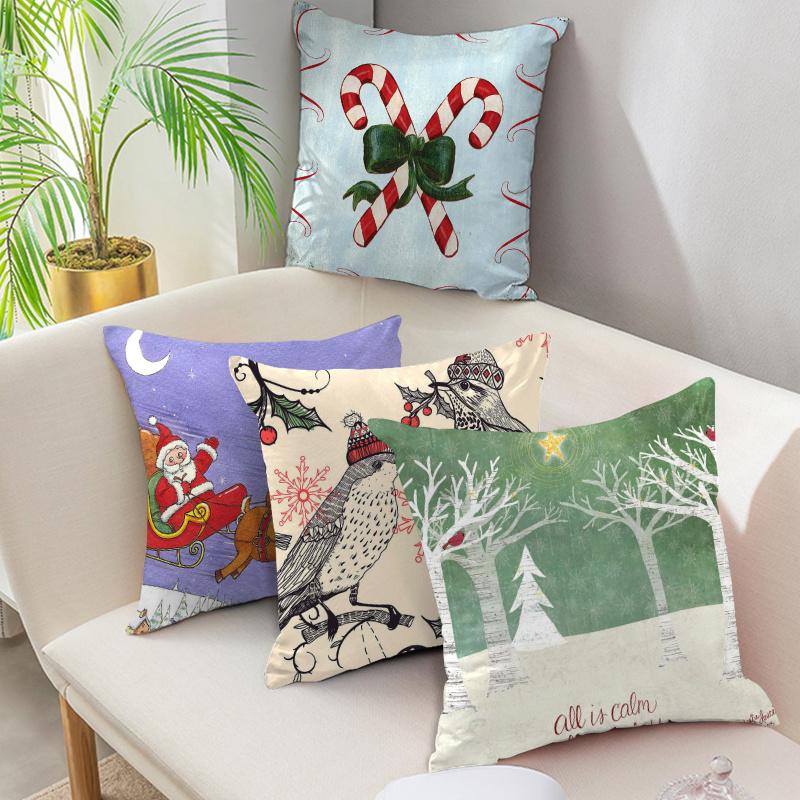 Nanacoba Christmas Cushion Cover Xmas Deer Tree Pillowcases For Home Sofa Car Decoration Short Plush Pillows Covers Dropshipping, Pc13111
Nanacoba Christmas Cushion Cover Xmas Deer Tree Pillowcases For Home Sofa Car Decoration Short Plush Pillows Covers Dropshipping, Pc13111