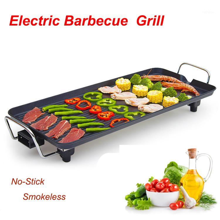 Electric Barbecue Grill Pan Multi-function No-Stick Smokeless Barbecue baking tray 1500W Adjustable Temperature Indoor BBQ Tool1
Electric Barbecue Grill Pan Multi-function No-Stick Smokeless Barbecue baking tray 1500W Adjustable Temperature Indoor BBQ Tool1
