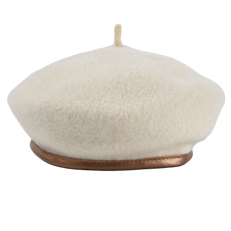 Wool Felt Winter Beret Solid Warmer Women Beanies Cap Classical French Style Beret Femme Beanies Cap Ladies Fascinator Hat, Black
Wool Felt Winter Beret Solid Warmer Women Beanies Cap Classical French Style Beret Femme Beanies Cap Ladies Fascinator Hat, Black