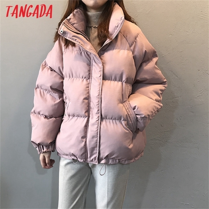 Tangada Women Solid Pink Thick Oversize Parkas Winter Female Zipper Pocket Warm Loose Coat Overcoat ASF67 201214, Yx0240-light pink
Tangada Women Solid Pink Thick Oversize Parkas Winter Female Zipper Pocket Warm Loose Coat Overcoat ASF67 201214, Yx0240-light pink