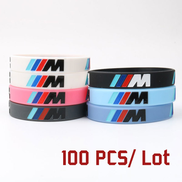 100 pcs/lot wholesale Engrave Fashion Bracelets Sport M Power Silicone Wristband BMW Club Fans M3 M5 M6 Series 7 Colors Gifts Y1119
100 pcs/lot wholesale Engrave Fashion Bracelets Sport M Power Silicone Wristband BMW Club Fans M3 M5 M6 Series 7 Colors Gifts Y1119
