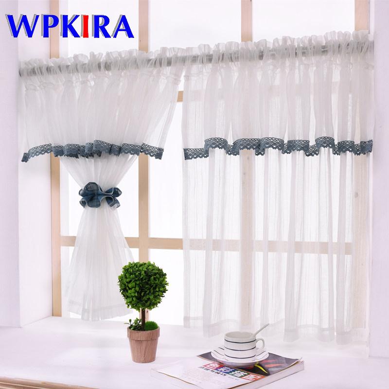 New kitchen yarn curtain short curtain valance for home living room door balcony window treatment modern coffe DL017&3, Tulle
New kitchen yarn curtain short curtain valance for home living room door balcony window treatment modern coffe DL017&3, Tulle