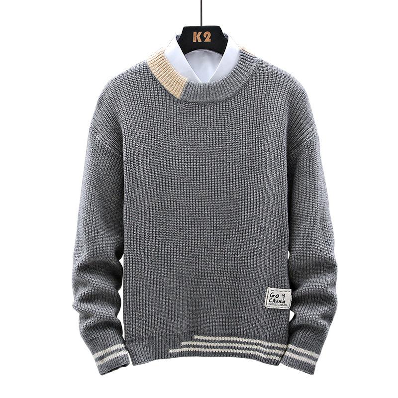 Autumn Winter New Thick Knitted Sweater Men High Quality Classic Pullover Oversized Men Clothing Soft Warm Jumpers Pull Homme, Style03-gray
Autumn Winter New Thick Knitted Sweater Men High Quality Classic Pullover Oversized Men Clothing Soft Warm Jumpers Pull Homme, Style03-gray